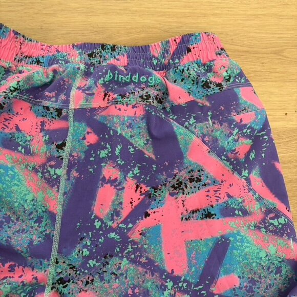 Birddogs Boomstick Men’s XL Colorful 90s Style Graffiti Paint Athletic Short - Picture 9 of 9